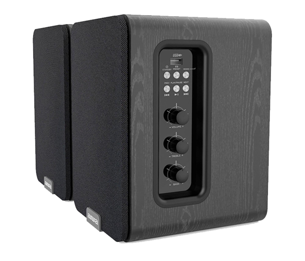 AIWA AIWA kolumny głosnikowe ASP-A200 2x25W czarne - 1514942 - zdjęcie 3